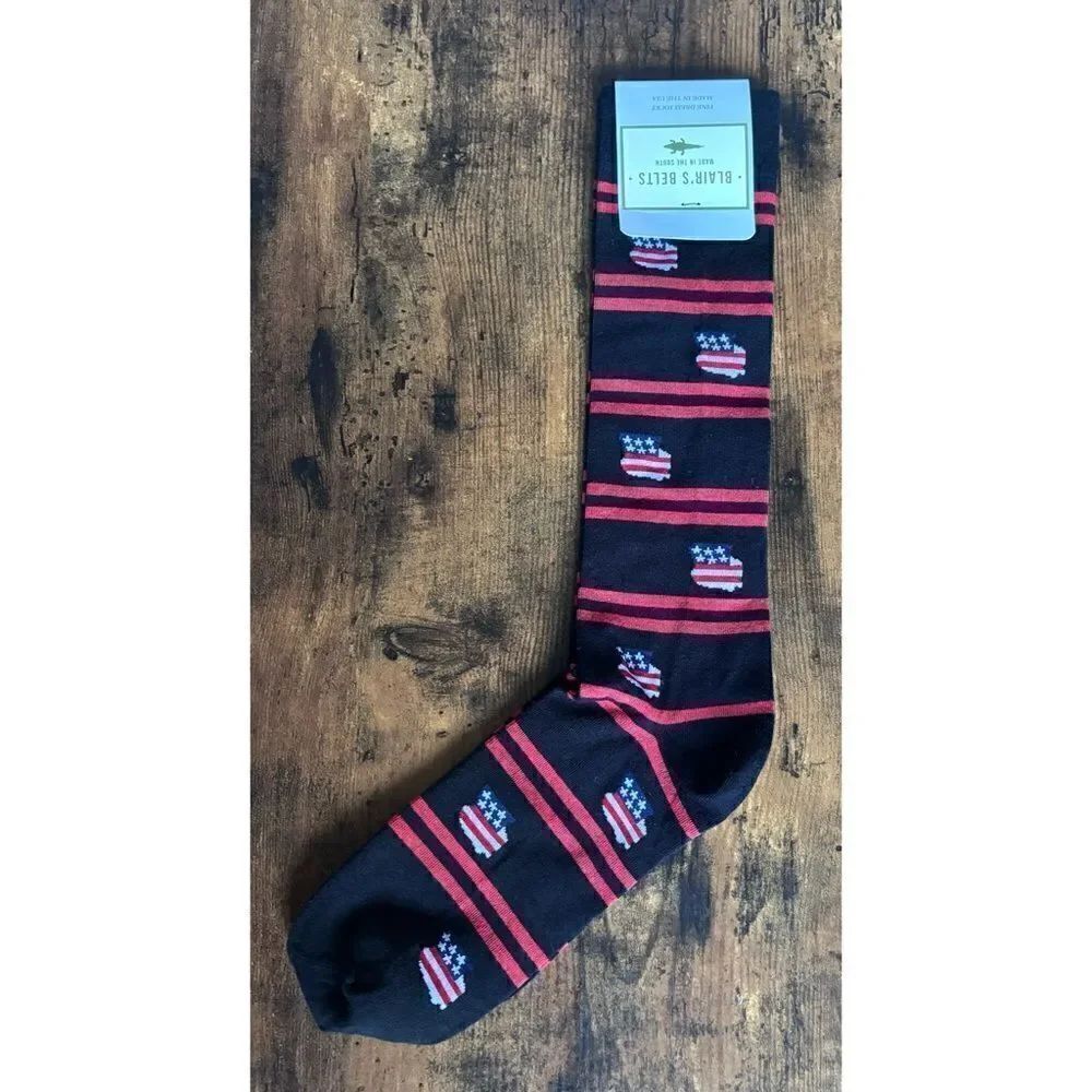 Blair’s Belts Made in the South Fine Dress Socks Pima Cotton / American Made